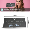 Lovelyness - 15 Erotische Geschenkgutscheine- Secret Games für IHN