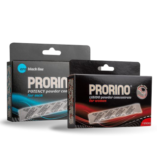 Prorino - Libido und Potency Puder 14 Stück 70g - SET