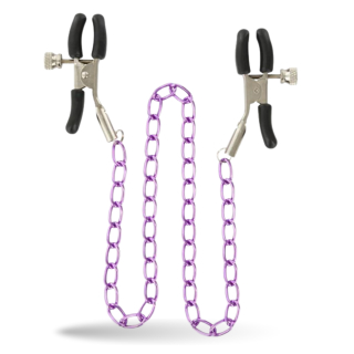 Lovelyness - Nippelklemmen mit Kette
