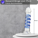 Lovelyness - Dildo aus Glas - Spiralo