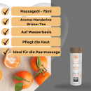 Shiatsu - Körperöl mit Geschmack Grüner Tee & Mandarine 75ml