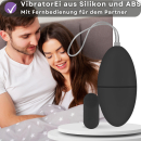 Easytoys - Vibro Ei Vibrator mit Fernbedienung - Schwarz