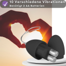 Easytoys - Vibro Ei Vibrator mit Fernbedienung - Schwarz
