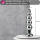 Easytoys - Analplug Silber 5 Kugeln und Zierstein