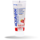 AQUAglide - Gleitgel mit Geschmack 100ml Erdbeere