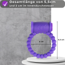 Easytoys- Vibrierender Penisring mit Kugeln