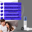 Lovelyness - Elektronische Penispumpe + Masturbator - Blau