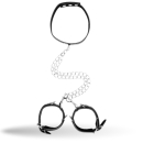 Shots - Manchetten + Halsband - Schwarz