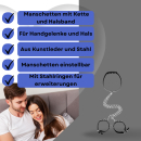 Shots - Manchetten + Halsband - Schwarz